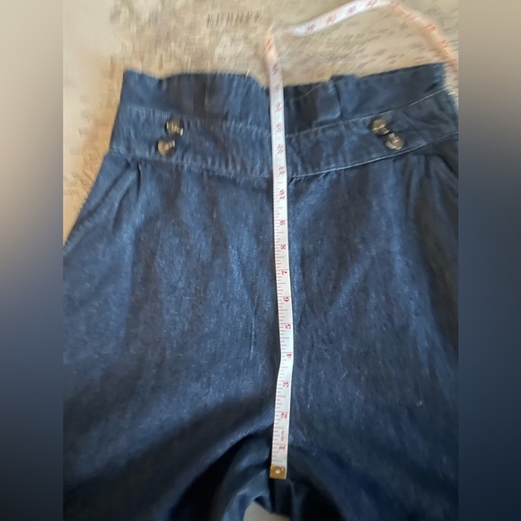 🆕Who What Wear Crop Wide Leg High Rise Denim Pants Size 6 New - Picture 10 of 13